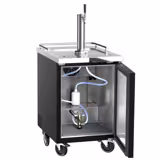 Draft Beer Dispenser / Kegerator - 1x 50L kegs - 600x780mm - 1 Tap