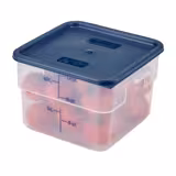 (6 db) CAMBRO | CAMSQUARES® - Tartály - 11,4 liter - Átlátszó