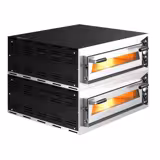 (2 stuks) Elektrische pizzaoven - 4+4x 30cm - Handmatig