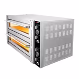 Commercial Electric Pizza Oven – 6+6 x 30 cm (Wide) – Manual