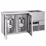 Frigider bere PREMIUM - 1950x700 mm - 2 Uși din sticlă