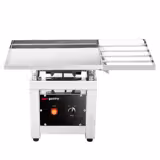 Tavolo vibrante per cioccolato - 30 Watt - max. 30 kg - acciaio inossidabile