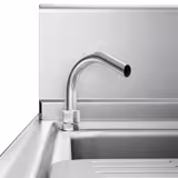 Cuocipasta professionale elettrico su base armadiata - 1 anta - 18 litri - 4,5kW - con rubinetto di carico - Mario 600