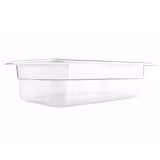 (6 Stück) Polycarbonat-Behälter GN 1/4 - Transparent - Höhe: 65mm