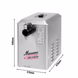 MUSSANA | BOY MOBIL - Sahnemaschine - 4 Liter - 	372 Watt - 12 Volt - mit Kühlung