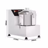 Vegetarischer Cutter - 16 Liter - 2,0 kW - 230 Volt - 1400 rpm