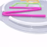 Letrero luminoso LED - OPEN - Multicolor y regulable