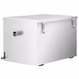 Vetafscheider - 132L bruikbaar - met geïntegreerde slibvang 52L - doorstroom 24,7 l/min - RVS - EN 1825