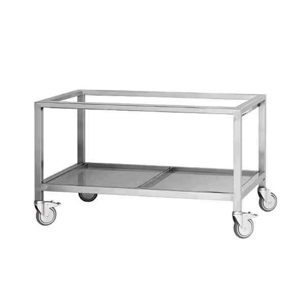 قاعدة فرن مفتوحة - 1395x660mm - ارتفاع: 820 mm - وزن: 44 kg - ستانلس ستيل - عجلات - متوافق مع GHGM424 & HGGM484