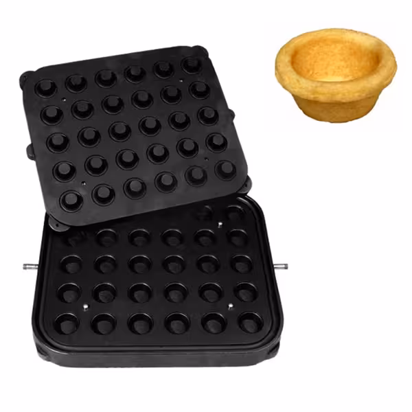 Platten für Tartelette-Maschine TMPIC - Form: 30x Rund - Ø 41mm