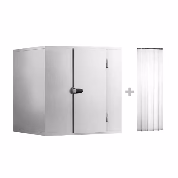 RVS vriescel - 1800x1200mm - 2,65m³
