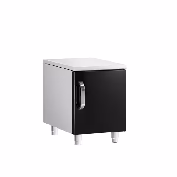 RVS onderbouw - 400 mm - 1 deur - zwart - geschikt voor Mario 700 serie