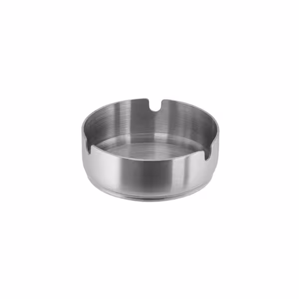 (6 pcs) Ashtray - Ø80mm - Stainless Steel