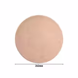 (6 pcs) SELTMANN WEIDEN | Coupe Side Plates – porcelain – dishwasher-safe – Ø 260 mm – old rose