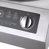 (2 st) Induktionswok - 3,5 kW - Ø 460 mm - inkl. wok - bänkmodell