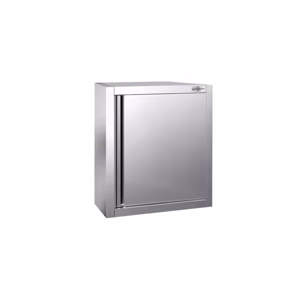 Edelstahl Wandhängeschrank PREMIUM - 600x400mm - mit Flügeltür - 650mm hoch