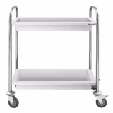 Carrello di servizio - 950x500mm - con 2 vasche