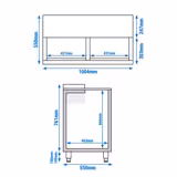 Arcón refrigerador para bebidas 265 litros
