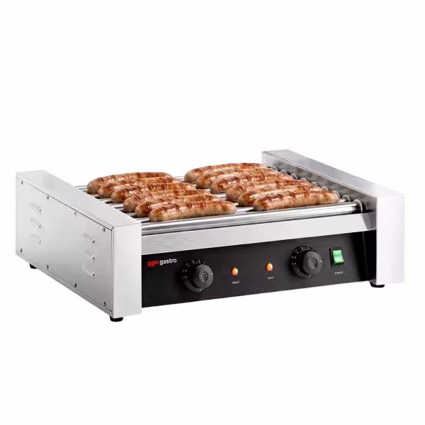 Commercial Hot Dog Roller Grill - 9 Rollers