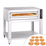 Elektro Pizzaofen - 9x 30cm - Manuell  - inkl. Untergestell