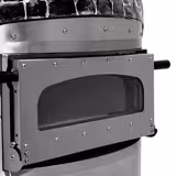 Commercial Stone Pizza Oven – Electric - Rotating Deck - Digital Controls - 6x Ø30 cm - 400°C