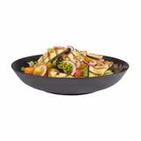 (6 uds) Bol cuadrado - NERO - Melamina - 0,8L - 225x225mm - Profundidad: 45mm - Negro