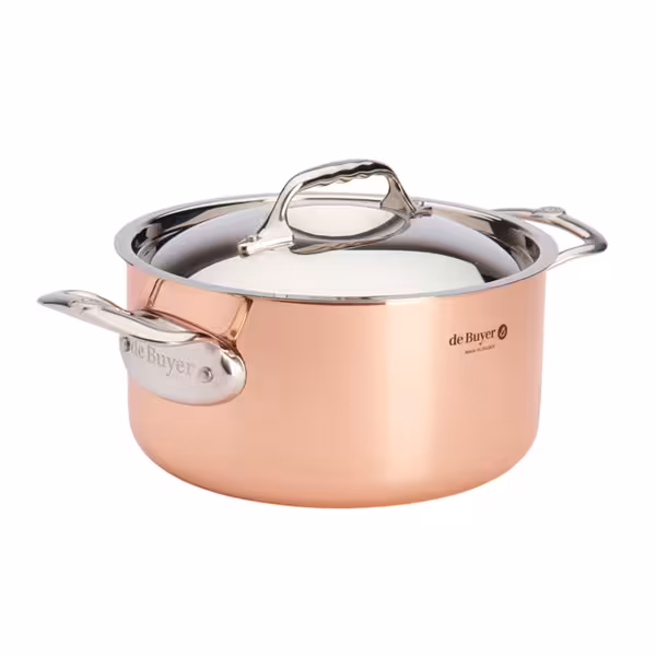 DE BUYER | PRIMA MATERA - Kookpot met deksel - Ø 240 mm