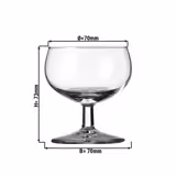 (6 pz) GILDE | Bicchiere da liquore - Linea GILDE - 11cl - Trasparente