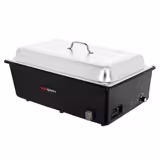 Chafing dish électrique - GN 1/1 - avec couvercle - Noir