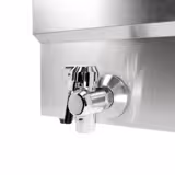 Friteuse électrique double – 8+8 litres – 6,5 kW – avec robinet de vidange