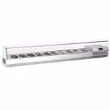 Countertop Prep Well / Refrigerated Topping Unit PREMIUM PLUS - 2300x413mm - 10x GN 1/3