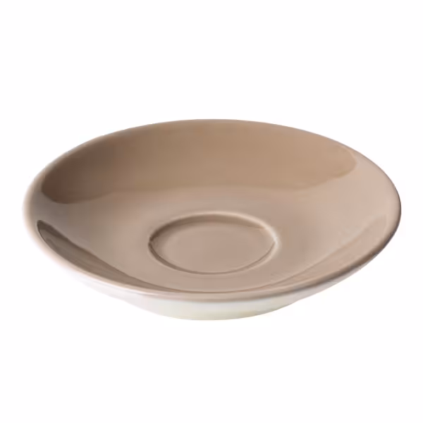 (6 stuks) BART COLOUR CAFE - Espressoschotel - Ø 110mm - Bruin