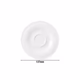 (6 pcs) SELTMANN WEIDEN | Porcelain Espresso Saucer – Blues – Oven‑safe