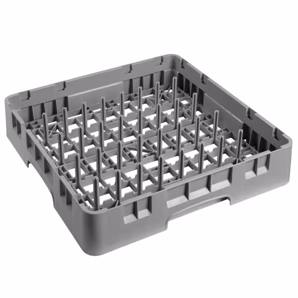 CAMBRO | CAMRACK® - Dorn-/ Tellerspülkorb 1/1 - 5x9 Fächer - 500x500mm - Grau