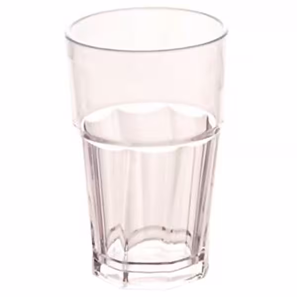 (50 pièces) Verre en Polycarbonate - Transparent - 300 ml