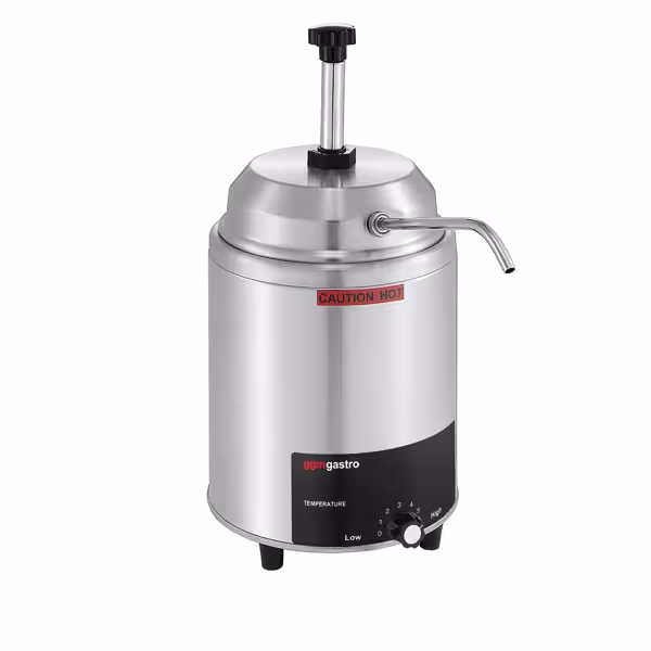 Beheizter Saucenspender - 550 Watt - 4,4 Liter - inkl. Einsatz