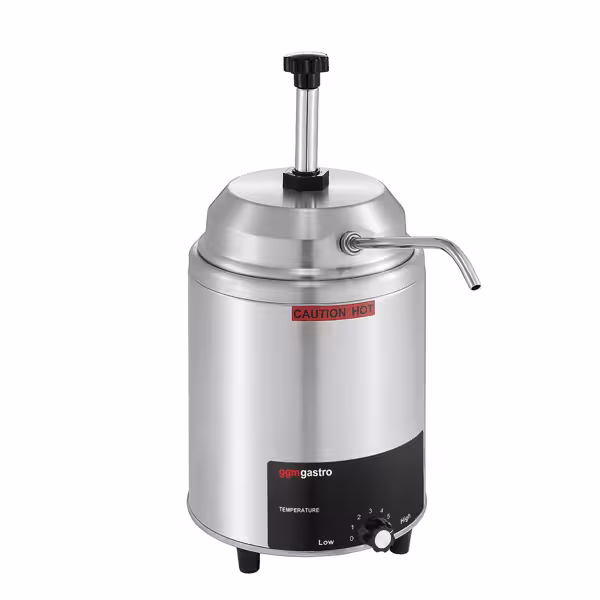 Sausverwarmer met pomp - 550W - 4,4L - incl. inzetbak