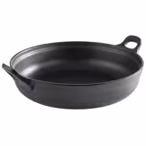 (6 kom) Zdjela - PADELLA - Melamin - 3 l - kvadratna - 280x280 mm - s ručkama - Crna