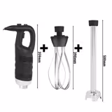 Staafmixer incl. mixerstaaf 500mm & Klopper - 450 Watt - Traploos regelbare snelheid