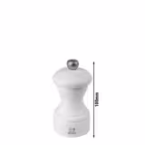 (6 stuks) PEUGEOT | BISTRO - Zoutmolen - Hout - Wit mat - Hoogte: 100mm