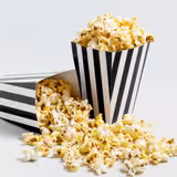 Machine à pop-corn professionnelle avec chariot - 1,46kW - 5kg/h - avec 1 marmite - Noir