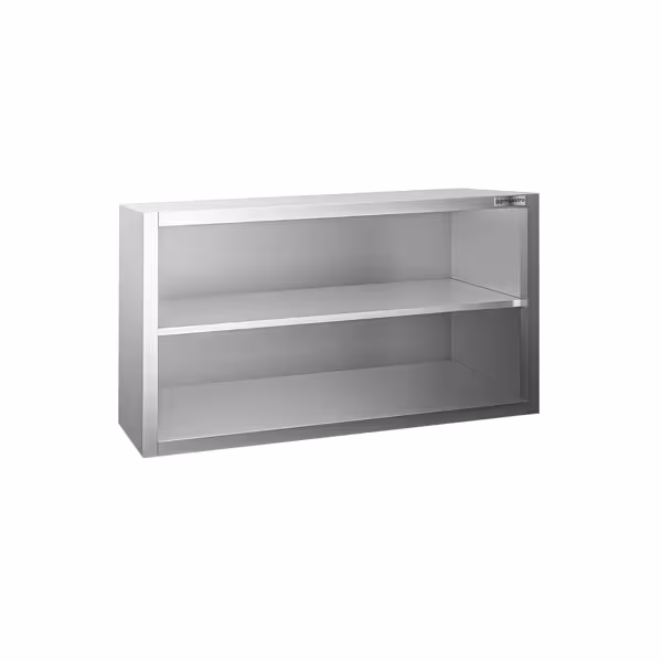Duvar Dolabı - Paslanmaz Çelik PREMIUM - 1000X400mm - Menteşesiz Kapı - Yükseklik 650mm