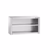 RVS wandkast PREMIUM - 1000x400x650mm - open