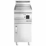 Elektrikli Pleyt Izgara - 3,6kW - Oluklu - Pişirme Yüzeyi: 395x535mm - Alt Dolaplı - 1 Kapılı