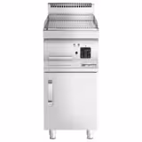 Commercial Electric Griddle - 4.5kW - Cooking area: 400x600mm - with Cabinet Base - 1 Door