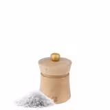 (6 adet) PEUGEOT | BAYA - Tuz değirmeni - Ahşap - Doğal - Yükseklik: 80mm