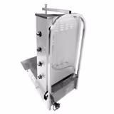 Macchina per Kebab Professionale a Gas - 4 bruciatori - max 60kg - Da banco - incl. 2 protezioni laterali; 2 sportelli a battente; vaschetta raccogli grassi; ugelli metano e GPL - Per UK