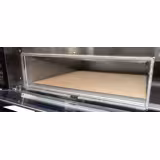 Forno elettrico per pizza - Platea in mattoni refrattari - 1000x950mm - 1 teglia 60x40cm - fino a 350°C - Digitale