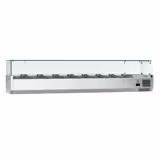Kühlaufsatzvitrine ECO - 1800x395mm - 8x GN 1/3