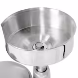 Manuelle Hamburgermaschine - Ø 150 mm - Silber